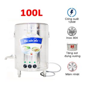 Nồi nấu phở bằng điện 100 lít