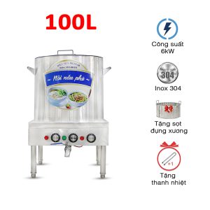 Nồi nấu phở 100L bằng điện