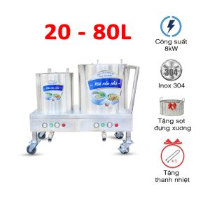 Nối nấu phở đôi 20-80L