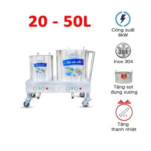 Bộ nồi nấu phở 20-50L bằng điện