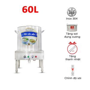 Nồi nấu phở 60L gắn biến trở CB