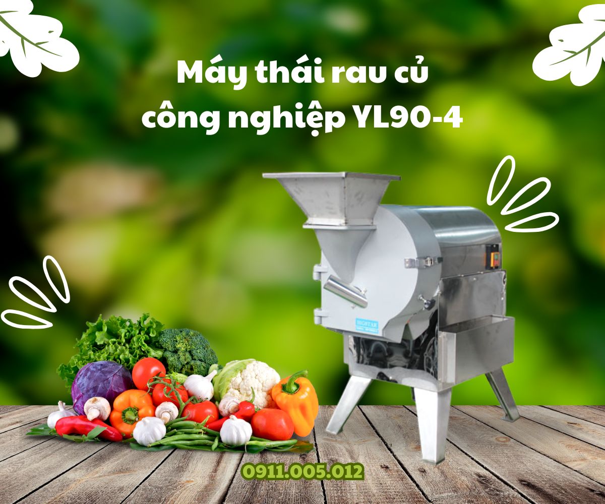 Máy thái rau củ công nghiệp YL90-4