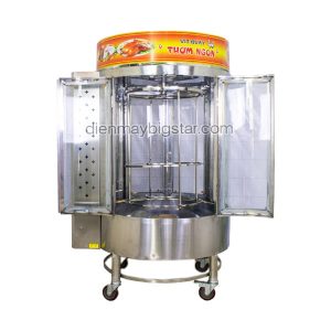 Lò quay nướng thịt vịt gà heo 850 (4 cánh cửa)