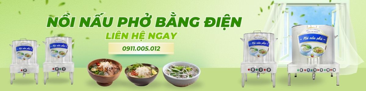 Nồi nấu phở bằng điện