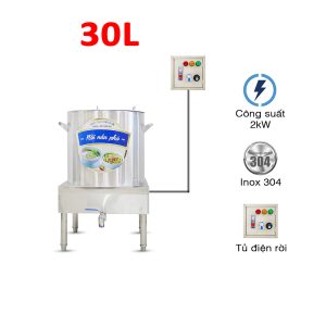 Nồi nấu phở hộp điện rời 30L