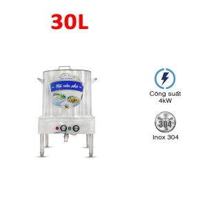 Nồi nấu nước lèo bún phở hủ tiếu 30L