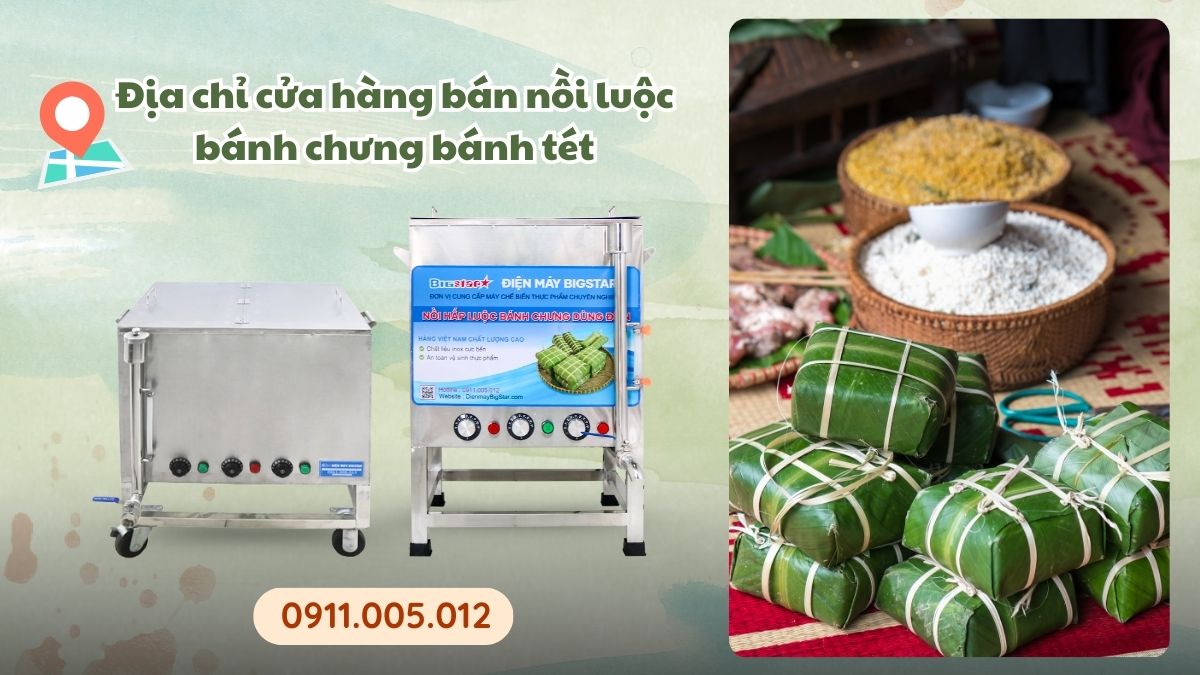 nồi luộc bánh chưng bánh tét