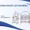 nồi nấu cánh khuấy lật nghiêng