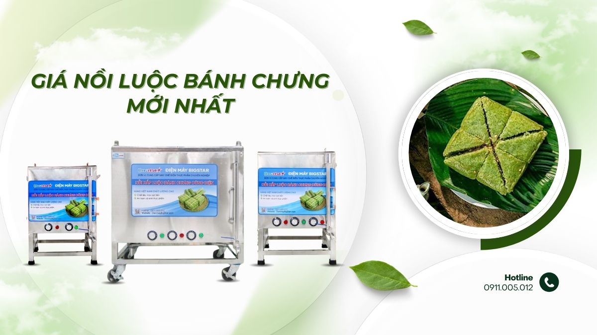 nồi luộc bánh chưng